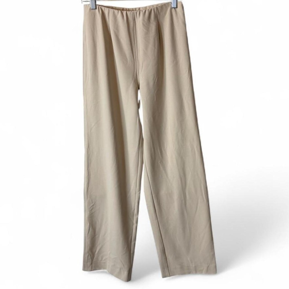 Vintage Y2K Worthington Cream Wide Leg Pants, Women's Size 8